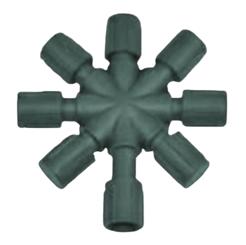 8 WAY Coaxial Connector - Individual