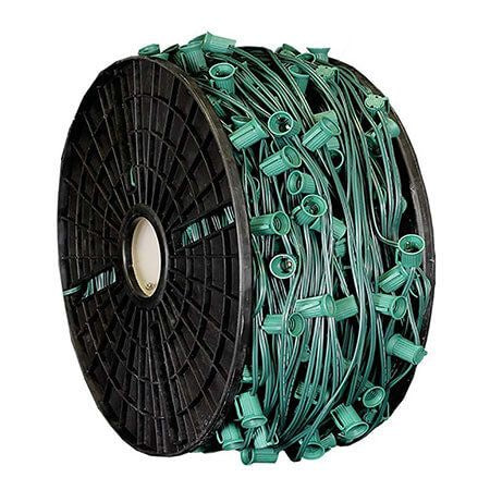 C7 Cord Green Wire 18" Spacing - SPT-1 - 1000'