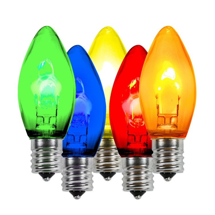 LED C9 - Flex - U FILAMENT 25PK - Multi