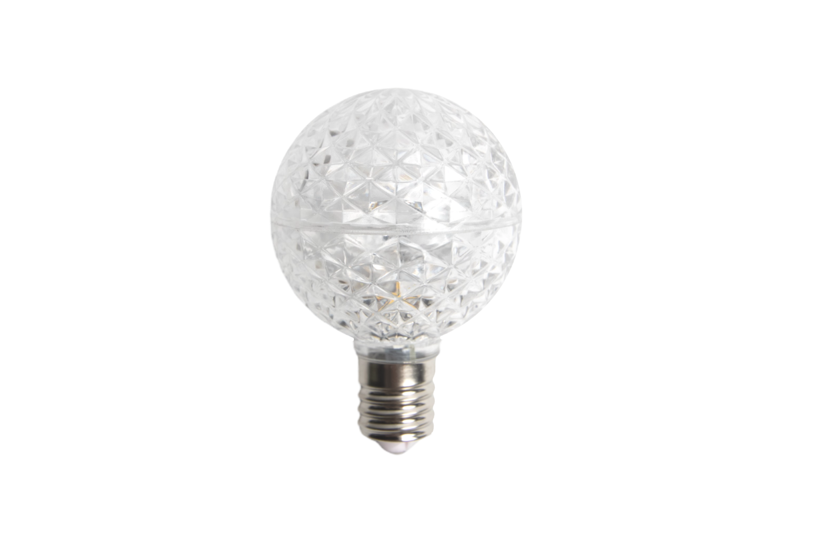 Minleon G50 LED Faceted Bulbs - #50 - Pure White