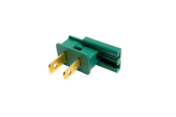 Male Slide Plug - Green - SPT1 - 25PK