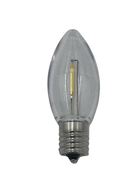 LED C9 Transparent - FILAMENT 25PK - Warm White