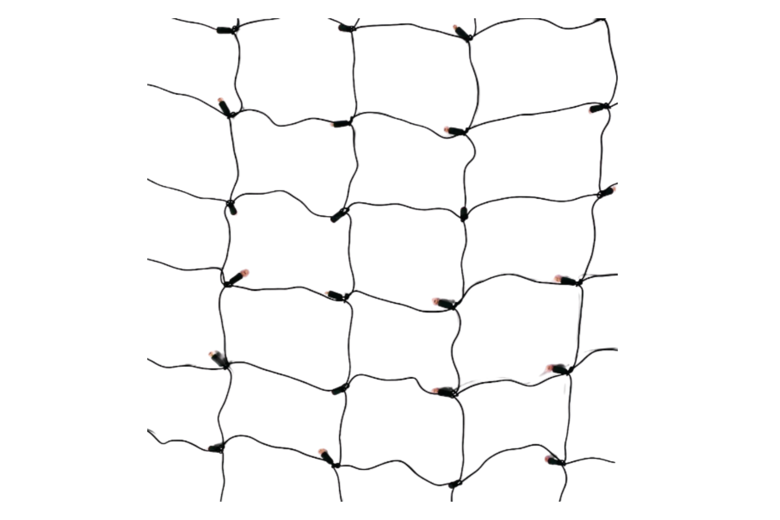 LED 5MM Net Light 100L - 4' x 6' - 4" - Red