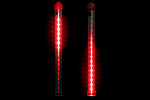 36" Snow Falls - Red