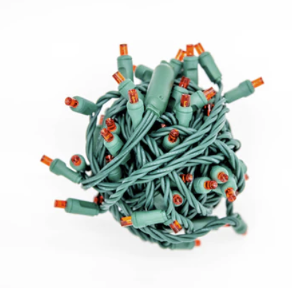 LED 70L 5MM BALLED - Red - 4"