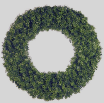 Oregon Wreath 48" - Unlit