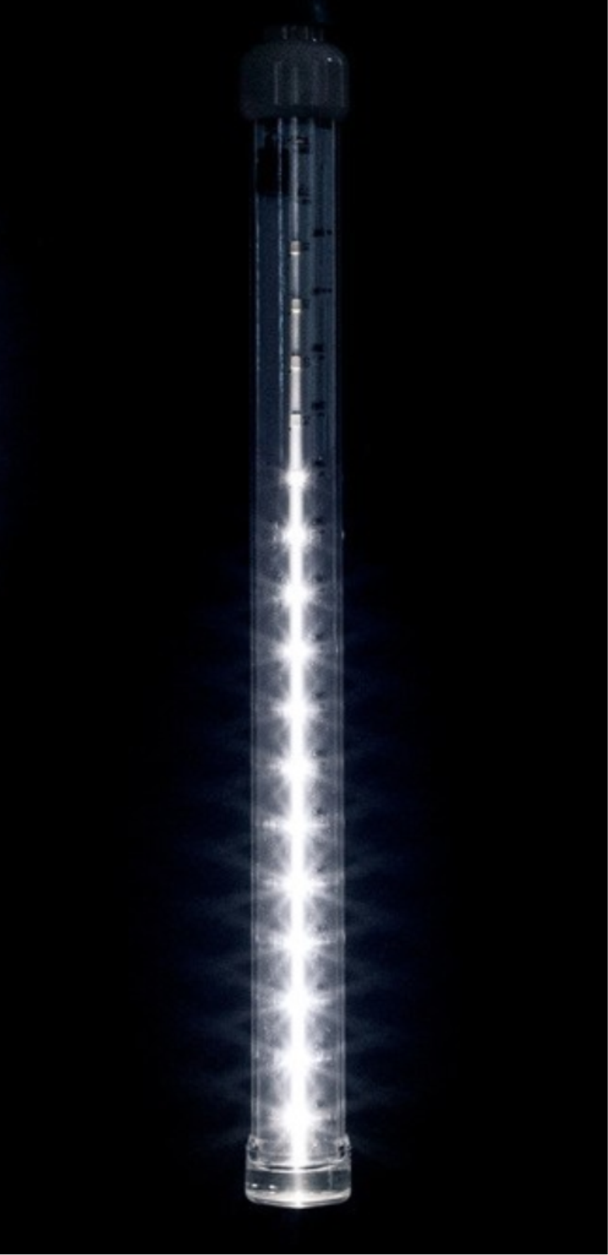 36" Snow Falls - Pure White