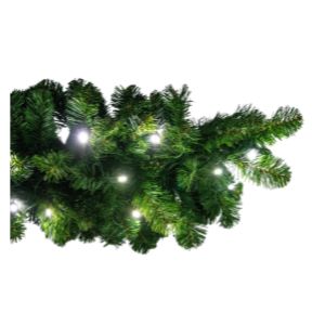 LED Oregon Garland 9' x 14" - Pure White