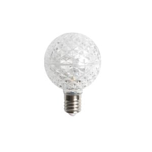 Minleon G50 LED Faceted Bulbs - #50 - Pure White
