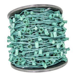 C9 Cord Green Wire 15" Spacing -  SPT-1 - 1000'