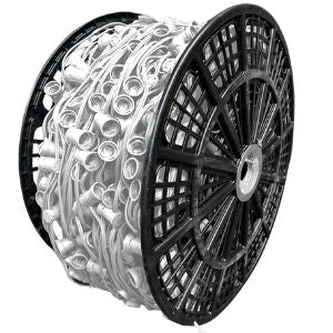 C9 Cord White Wire 12" Spacing - SPT-1 - 1000'