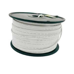 Zip Cord - White - (18 AWG) - SPT1 - 250' (no sockets/plugs)