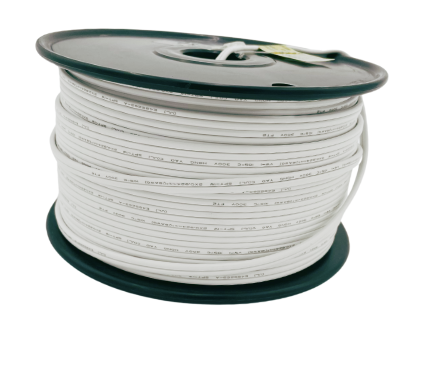 Zip Cord - White - (18 AWG) - SPT1 - 250' (no sockets/plugs)
