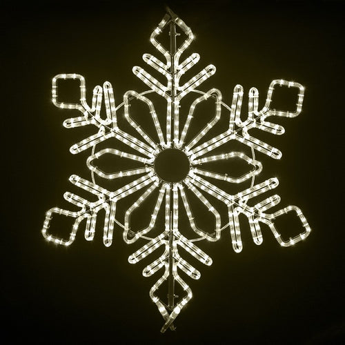LED Snowflake - 24" - Warm White