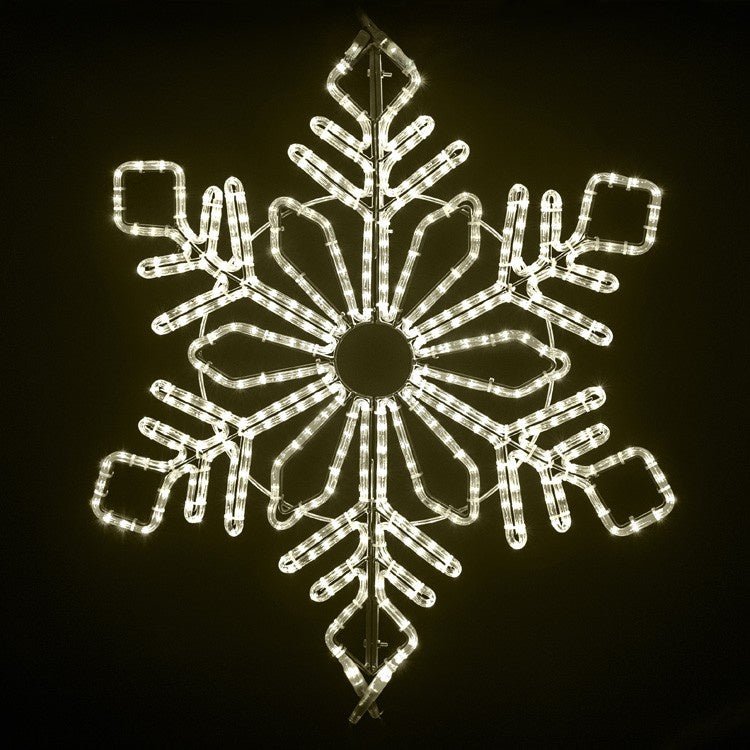 LED Snowflake - 48" - Warm White