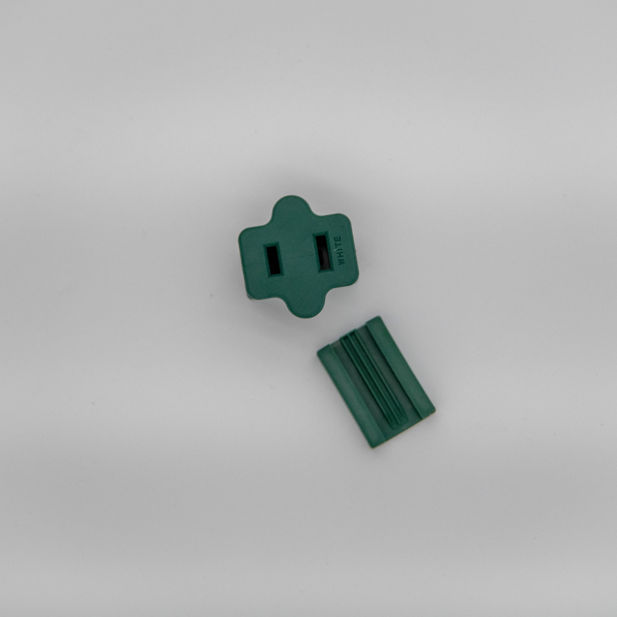 female slide plug in green