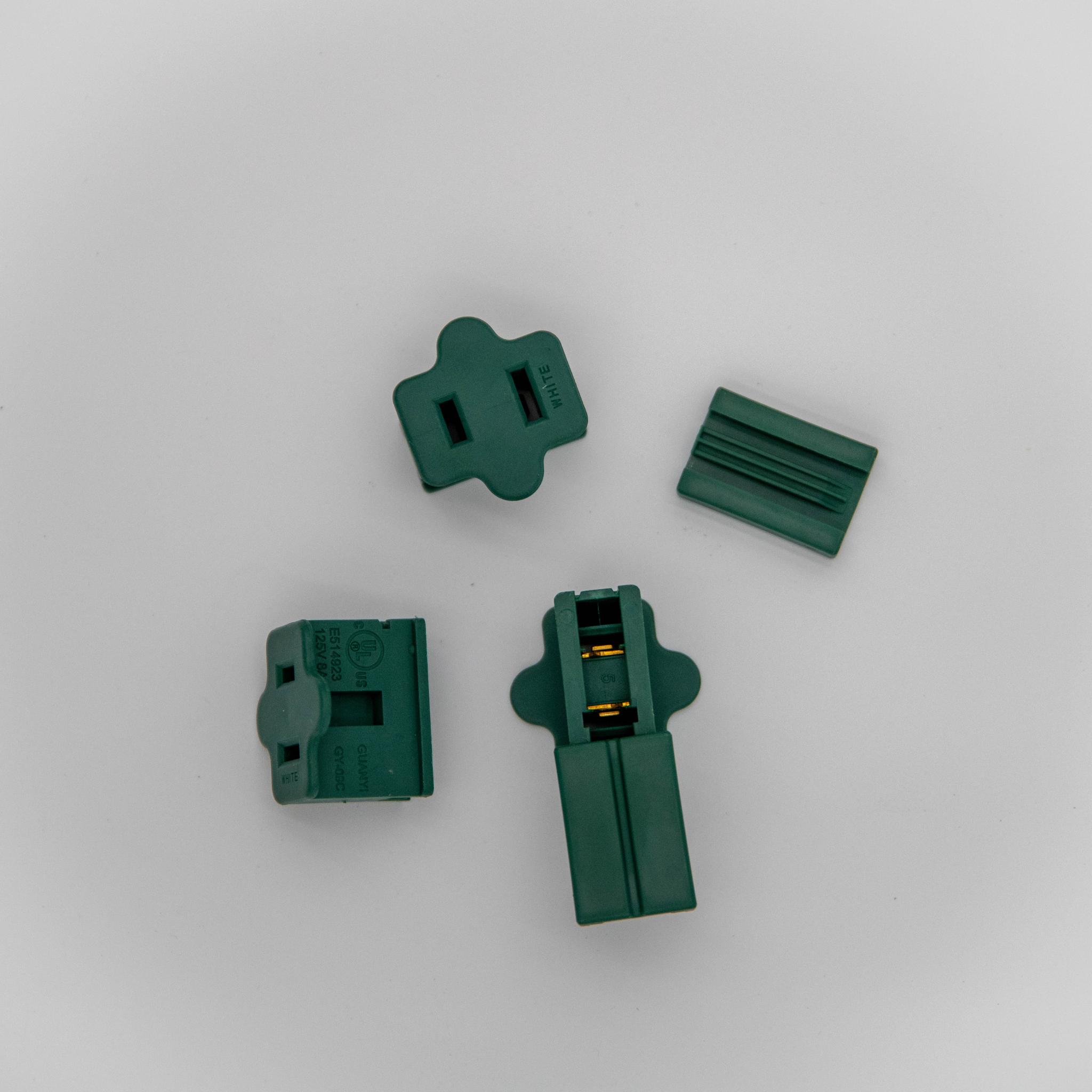 female slide plug in green